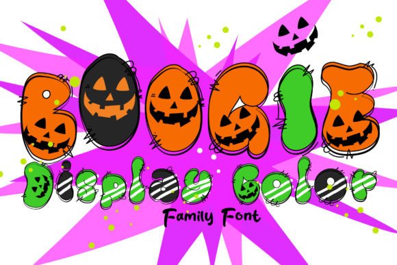 Boogie: A Playful Font for Creative Halloween Designs
