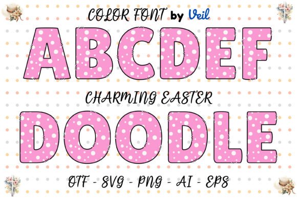 Charming Easter: A Whimsical Font for Festive Design