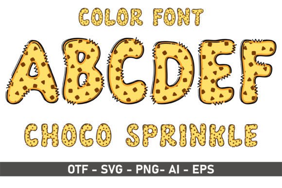 Choco Sprinkle: A Playful Font for Creative Design