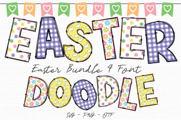 Easter Alphabet: Elevate Your Holiday Designs