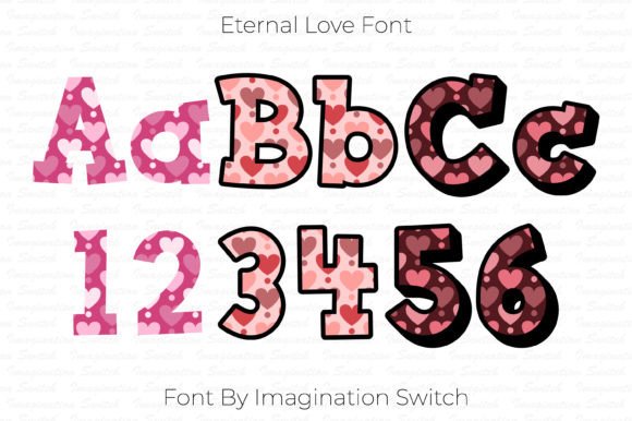 Eternal Love Font: A Colorful Design Revolution