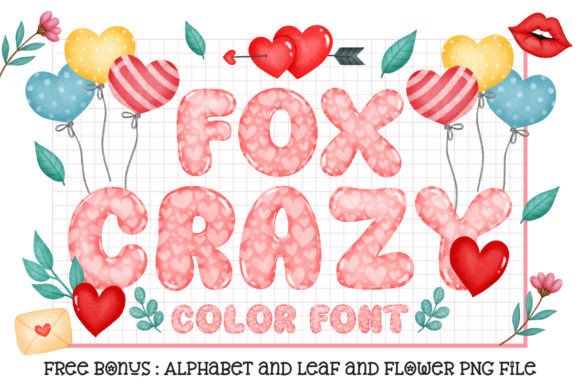 Fox Crazy: The Color Font for Charming Visual Communication
