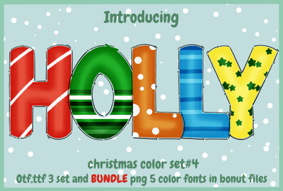 Holly: A Playful Font for Vibrant Designs