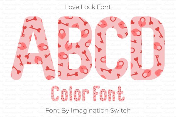 Love Lock: Unlocking Creativity with a Unique Color Font