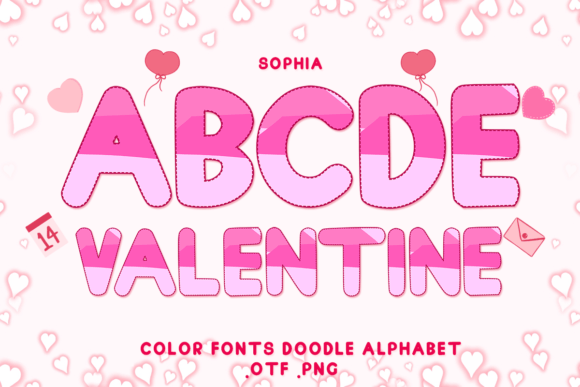 Sophia: A Romantic Color Font for Enchanting Design