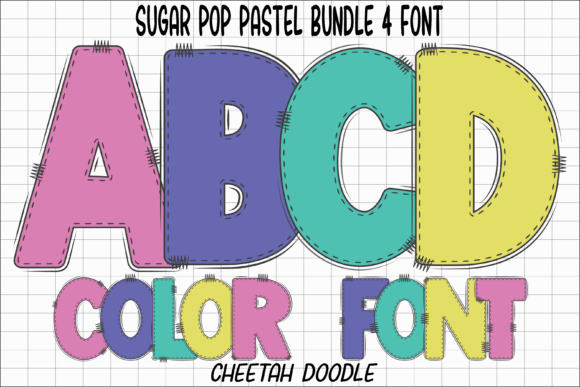 Sugar Pop Pastel: A Sweet Typeface for Modern Design
