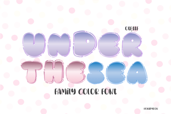 Under the Sea: A Playful Font for Vibrant Designs